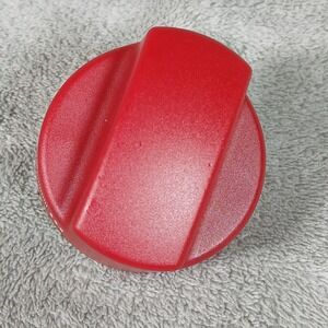 Wolf Gas Range Burner Control Knob Red 822197 KIP 5J42 Replacement